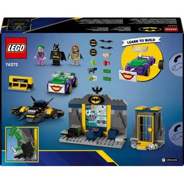 Konstruktorius LEGO DC Batman™ Betmeno ola su Betmenu, Batgirl™ ir Džokeriu 76272