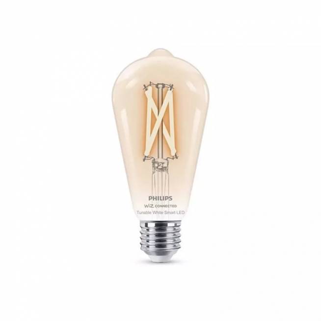 Lemputė Philips Wiz LED, ST64, balta, E27, 7 W, 806 lm