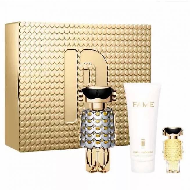 Paco Rabanne Fame Eau De Perfume Spray 80ml Set 3 Pieces