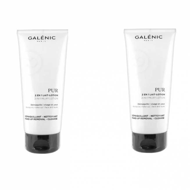 Galenic Pur 2 En 1 Makeup Remover 2x200ml