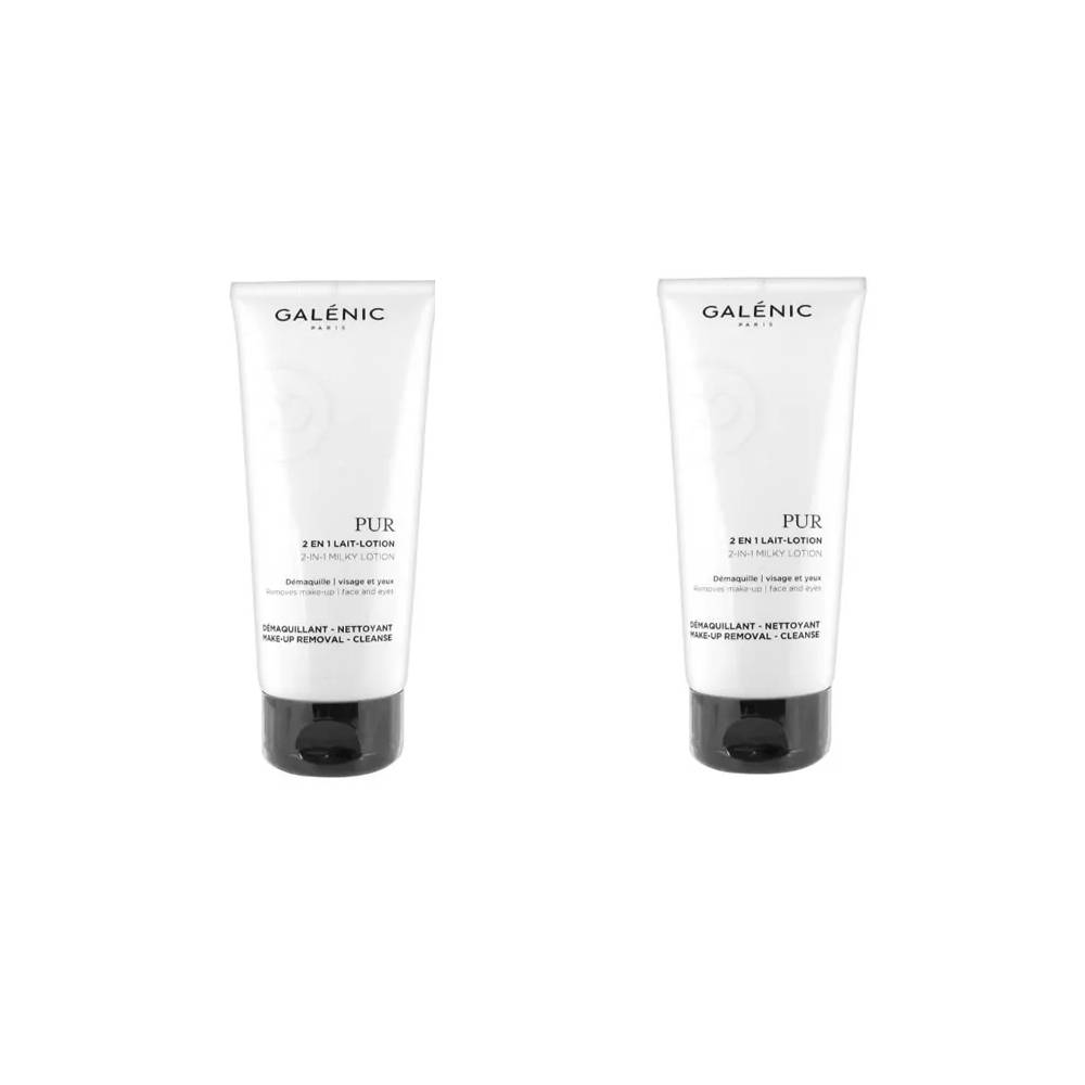 Galenic Pur 2 En 1 Makeup Remover 2x200ml