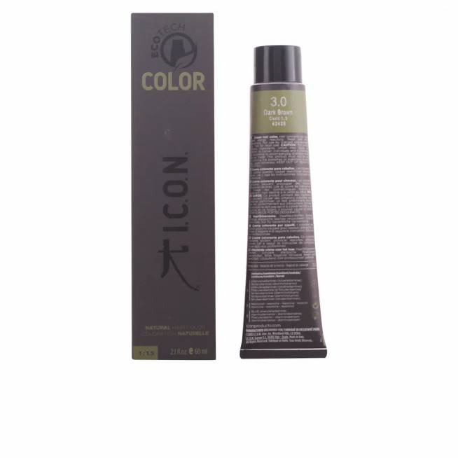 Icon Ecotech Color Natural Hair Color 3 Dark Brown 60ml