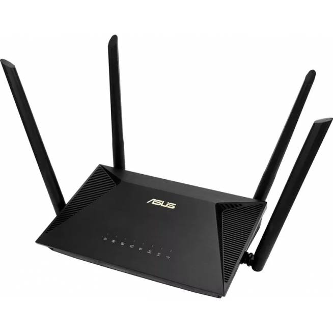 Maršrutizatorius Asus RT-AX1800U WiFi 6, juoda