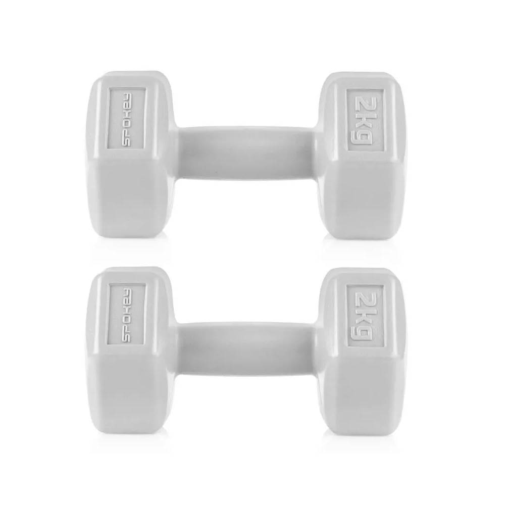 Set of Spokey Monster hexagonal dumbbells 2x 2 kg 929112