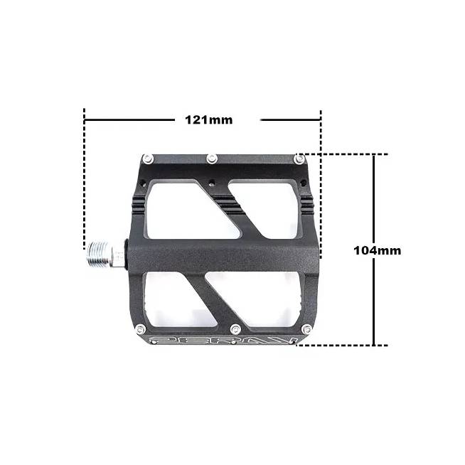 Pedalai ZERAY ZP-A997 107x101 (juoda)