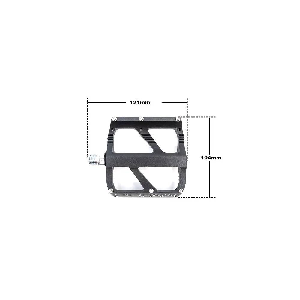 Pedalai ZERAY ZP-A997 107x101 (juoda)