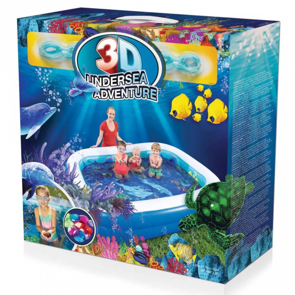 Bestway Pripučiamas baseinas Undersea Adventure, 54177