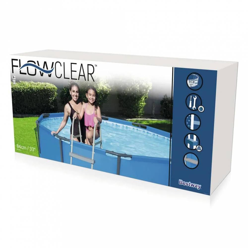 Bestway Baseino kopetėlės Flowclear, 2 laipteliai, 84cm, 58430