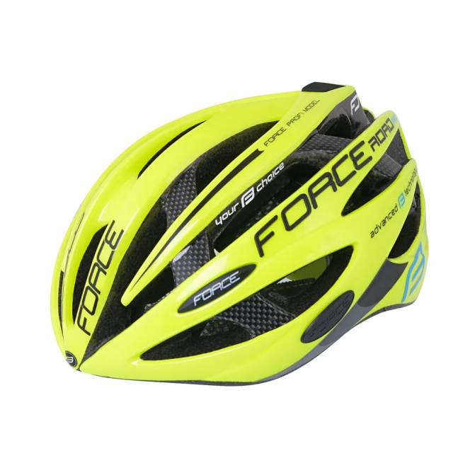 Šalmas FORCE Road Pro 54-58cm (S-M) (fluorescentinė)