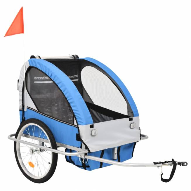 2-in-1 Bicycle Trailer and Stroller