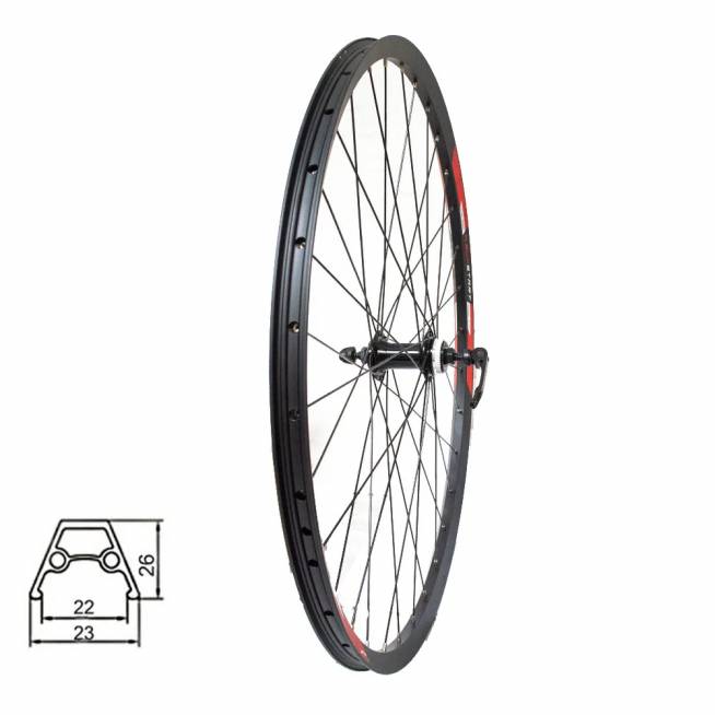 Priekinis ratas 28/29" 36H, SUNSTAR, disk. stabdžiam, CenterLock, greitveržlė