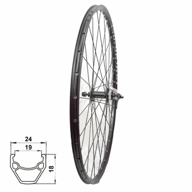 Priekinis ratas 28/29" 32H, Rodi, disk. stabdžiam CL, greitveržlė