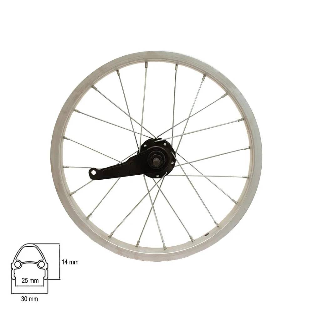 Galinis ratas 16" 20H coaster brake stebulė