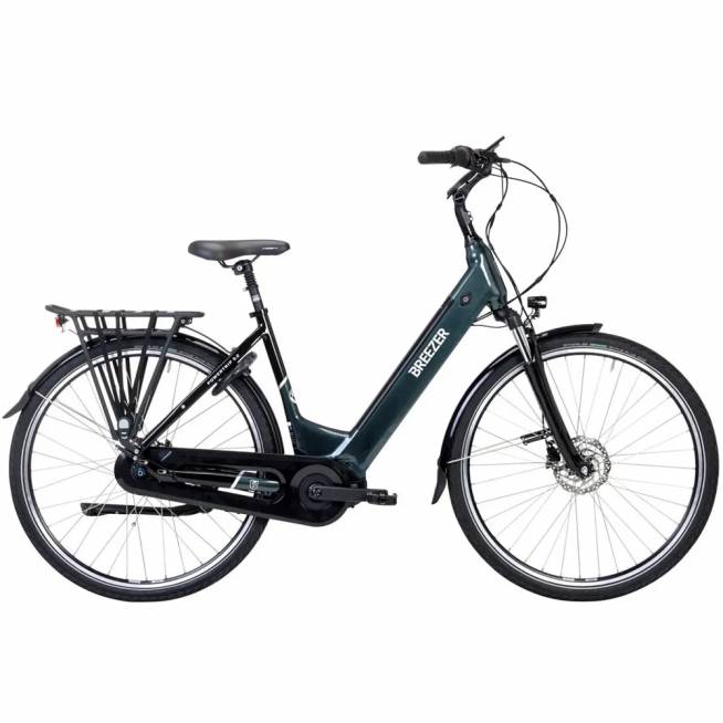 Elektrinis BREEZER Powertrip EVO 3.2+ LS 28" N8 dydis 21" (55cm) (tamsiai žalsva)