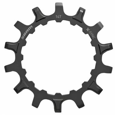 Žvaigždė priekinė SRAM Bosch 14T, plieninė (juoda)