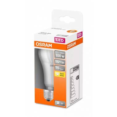 Lemputė Osram LED, A60, šiltai balta, E27, 13 W, 1521 lm