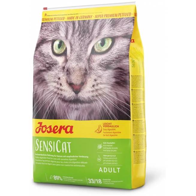 Sausas kačių maistas Josera Sensicat SensiCat Adult Sensitive, paukštiena, 2 kg