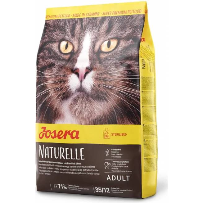 Sausas kačių maistas Josera Naturelle JOS0250, žuvis, 2 kg