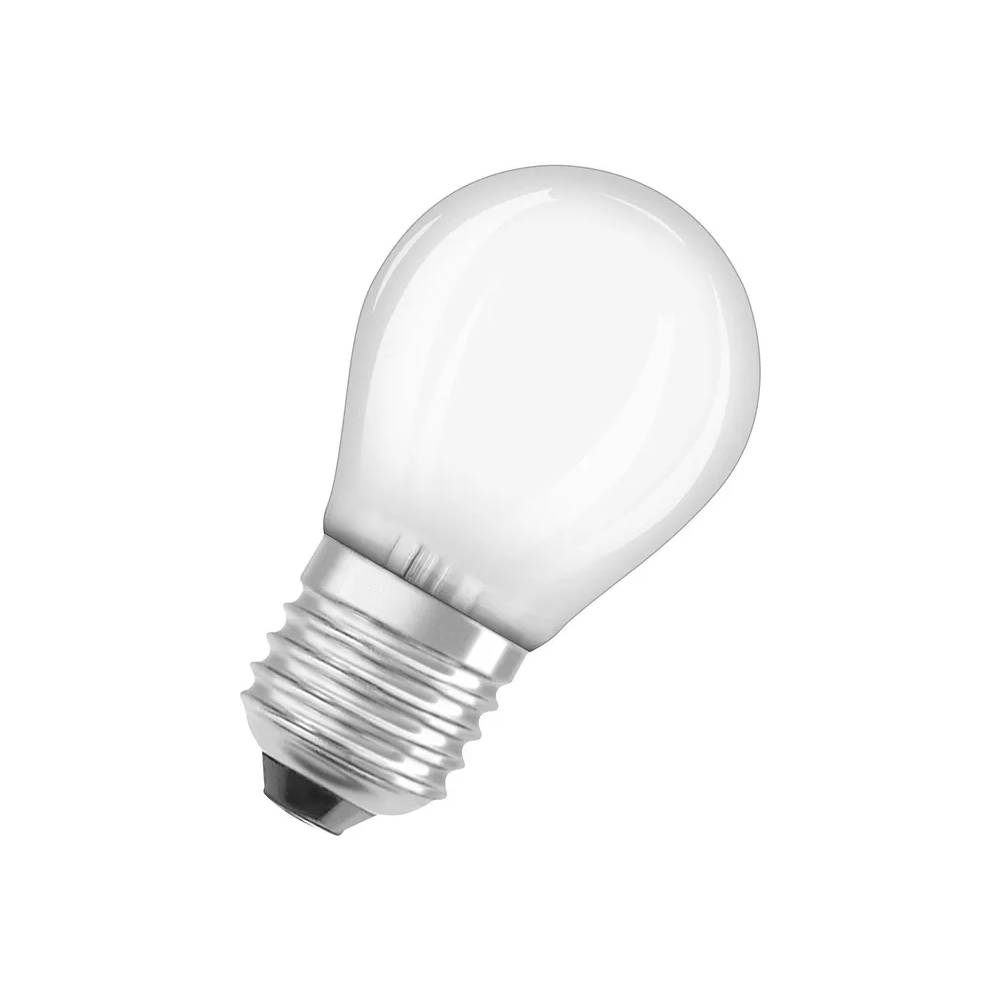 Lemputė Osram LED, P45, šiltai balta, E27, 4 W, 470 lm