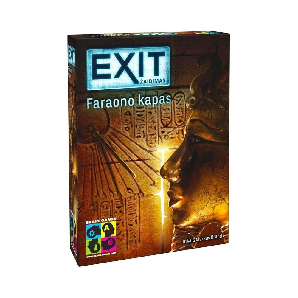 Stalo žaidimas Brain Games Exit: Faraono kapas, LT