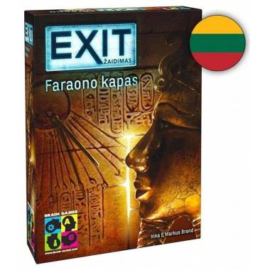 Stalo žaidimas Brain Games Exit: Faraono kapas, LT