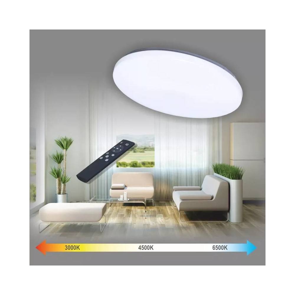 Šviestuvas plafonas Tope Sopot, 2x18W, LED, Ø325mm