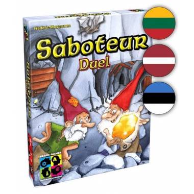 Stalo žaidimas Brain Games Saboteur Duel, LT LV EE RUS