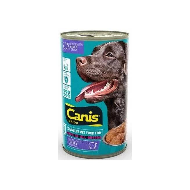 Šlapias šunų maistas Canis, ėriena, 1.25 kg