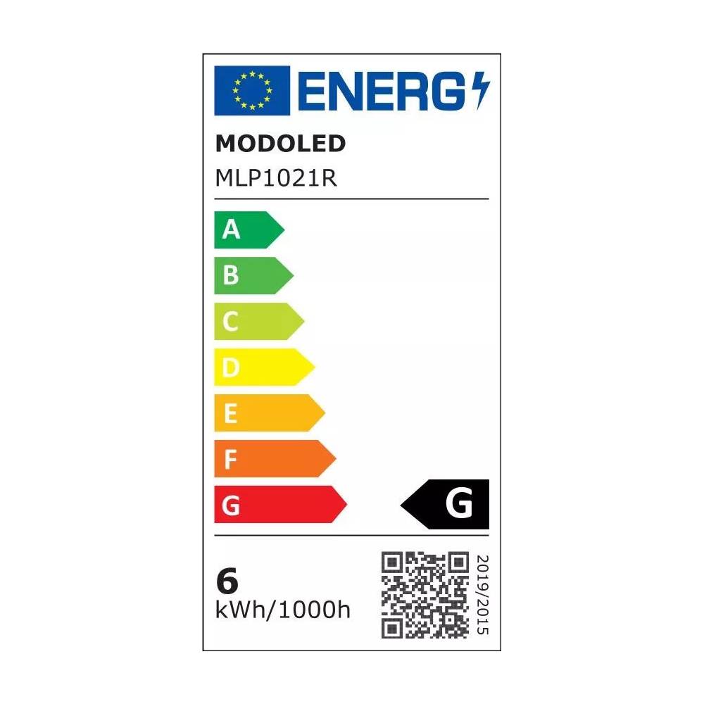 Įmontuojamas šviestuvas įleidžiamas Modoled MLP1021R, 3000°K, LED, baltas