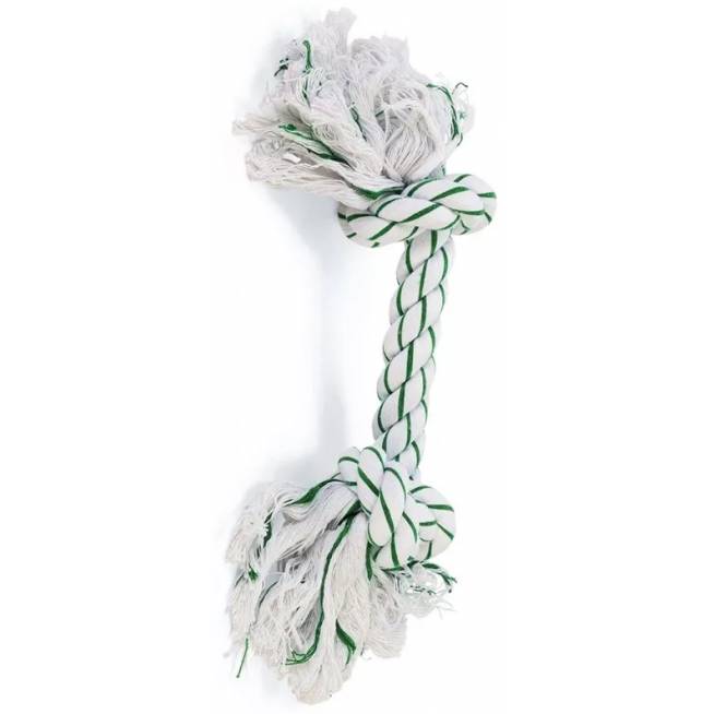 Žaislas šuniui Karlie Flamingo FlossyRope Mint, 37 cm, baltas, 37