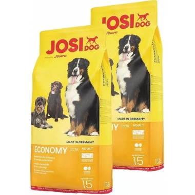 Sausas šunų maistas Josera JosiDog Economy, grūdai, 15 kg