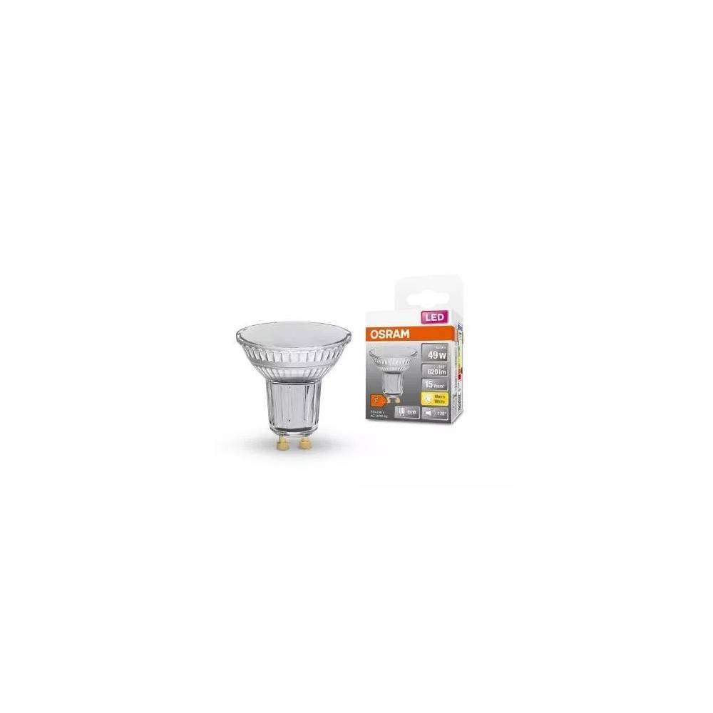 Lemputė Osram LED, PAR16, šiltai balta, GU10, 6.9 W, 620 lm