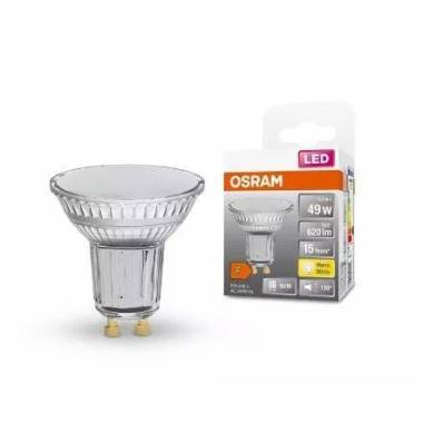 Lemputė Osram LED, PAR16, šiltai balta, GU10, 6.9 W, 620 lm