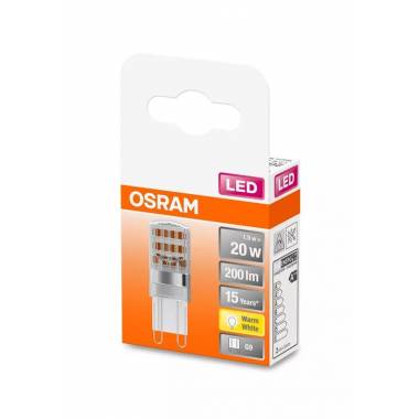 Lemputė Osram LED, T15, šiltai balta, G9, 1.9 W, 200 lm