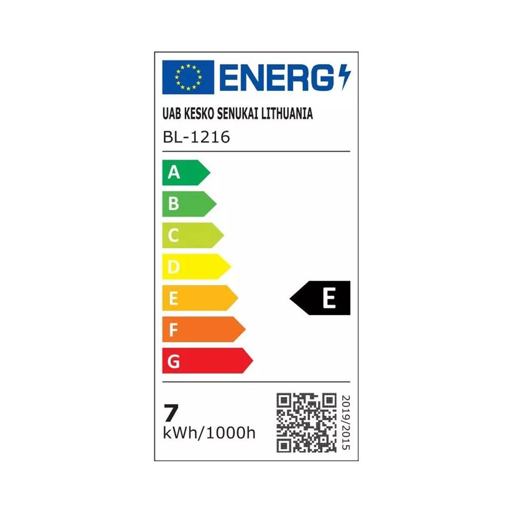 Stalinis šviestuvas Bailiwei BL1216, LED, prisukamas, 10W