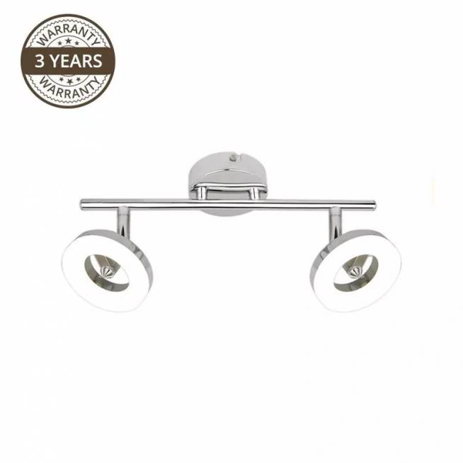 Šviestuvas Domoletti LED rings LED16032-2TU, nukreipiamasis, 8 W, LED