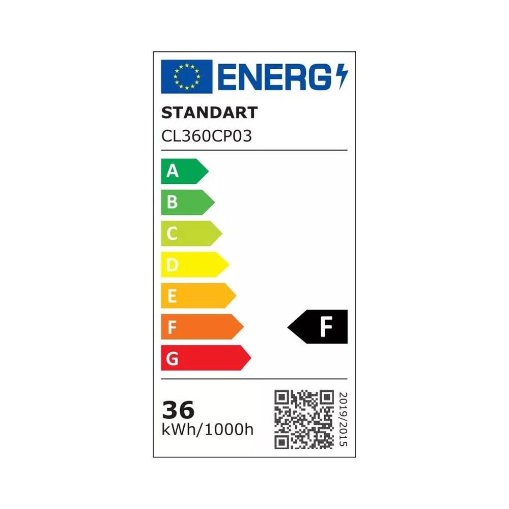 Šviestuvas lubų ir sienų Standart Coffee CL360CP03, 36 W, LED, 4000 °K