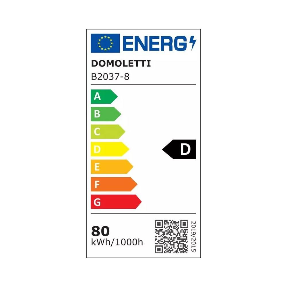 Šviestuvas lubų Domoletti Orion B2037-8, 80 W, LED, 3000 °K