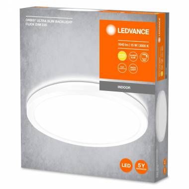 Šviestuvas plafonas Ledvance Orbis Ultra Slim Clickdim, 15 W, LED, 3000 °K