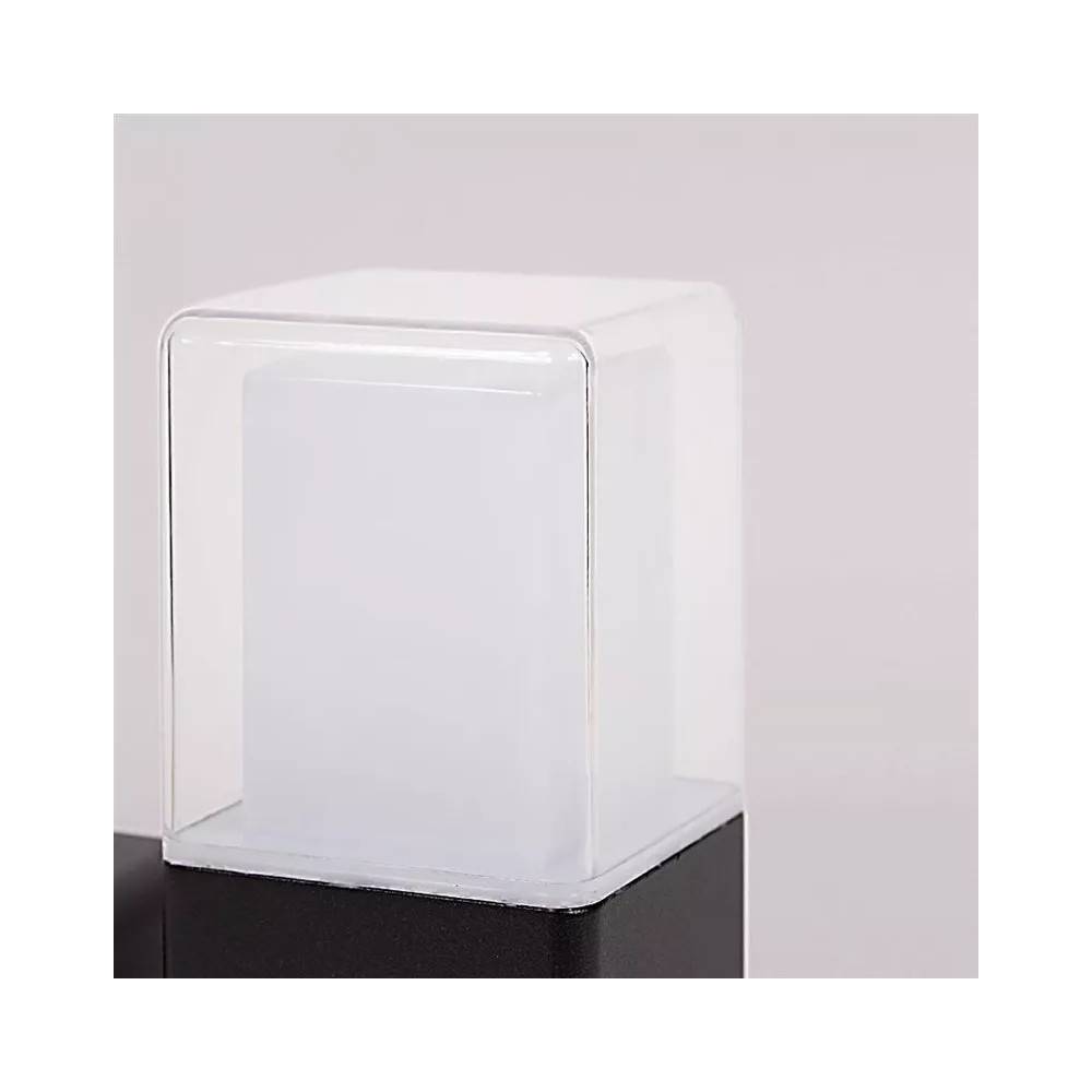 Šviestuvas Domoletti Tower ELED-328UP, 12W, LED, IP44, juodas, 10.5 cm x 29 cm