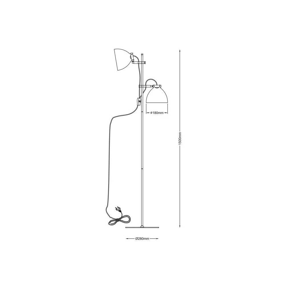 Toršeras Domoletti Double, 80 W, 2xG9