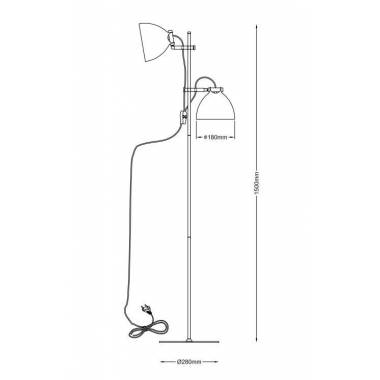 Toršeras Domoletti Double, 80 W, 2xG9