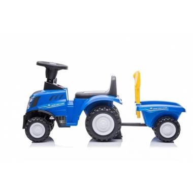 Paspiriamas traktorius Baby Care New Holland 658T, mėlynas