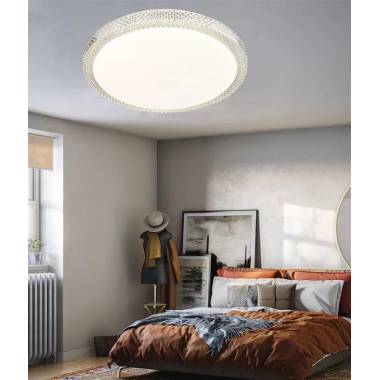 Šviestuvas plafonas Domoletti Sofia B2349-1-R, 45 W, LED, 3000 - 6500 °K