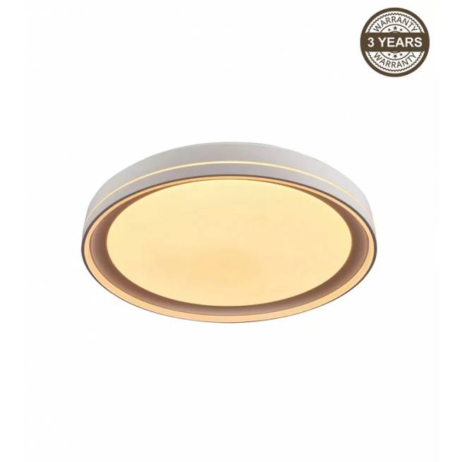 Šviestuvas plafonas Domoletti Parma B2361-1L-R, 45 W, LED, 3000 - 6500 °K