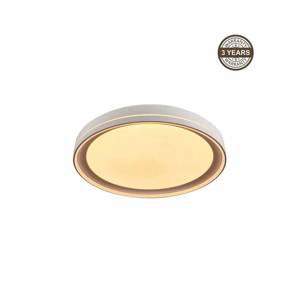 Šviestuvas plafonas Domoletti Parma B2361-1L-R, 45 W, LED, 3000 - 6500 °K