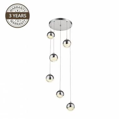 Šviestuvas kabinamas Domoletti Bubble A1853-6L, 54 W, LED, 3000 °K