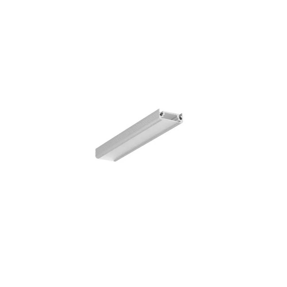 LED juostos profilis Standart SURFACE10 F2000120, sidabro