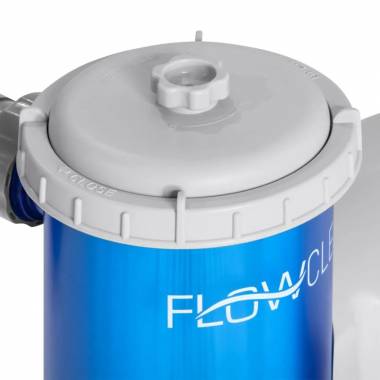 Bestway Flowclear Siurblys su kasetiniu filtru, skaidrus