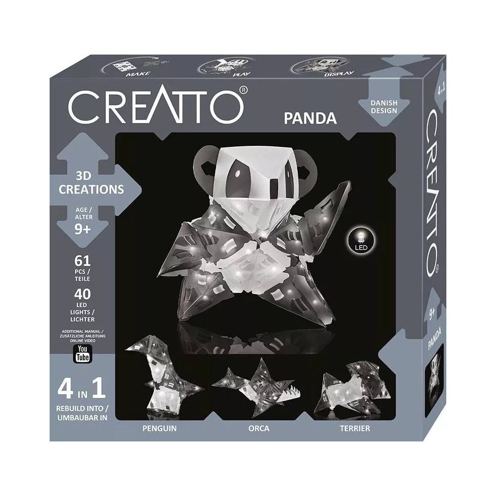 Konstruktorius Kosmos Creatto Panda 1KS3494, plastikas